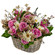 floral arrangement in a basket. Zhuhai
